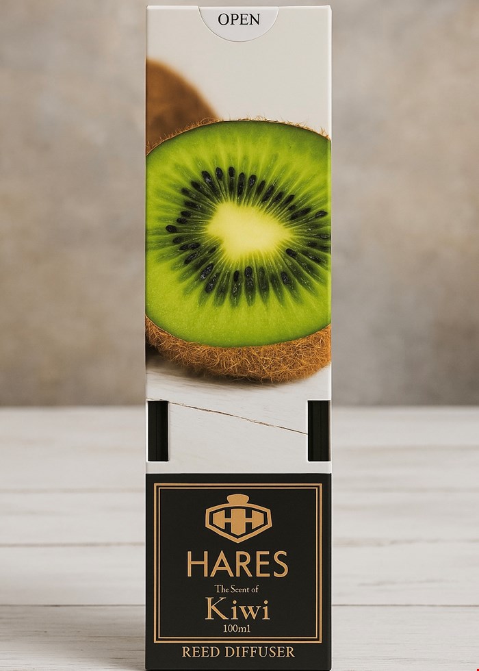 دیفیوزر خوش بو کننده هوا 100میل hares رایحه kiwi