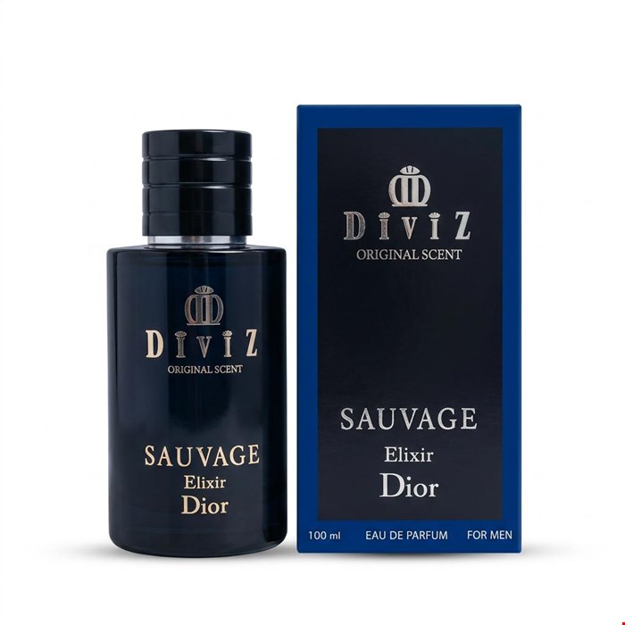 ادکلن ۱۰۰میل دیوایز رایحه sauvage elixir