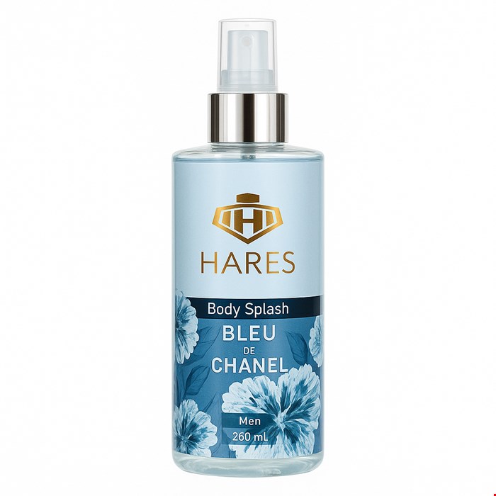 بادی اسپلش 260 میل hares رایحه blue chanel