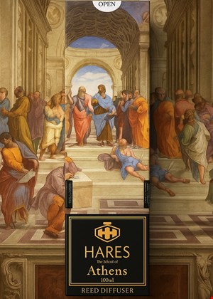 دیفیوزر خوش بو کننده هوا 100میل hares رایحه athen